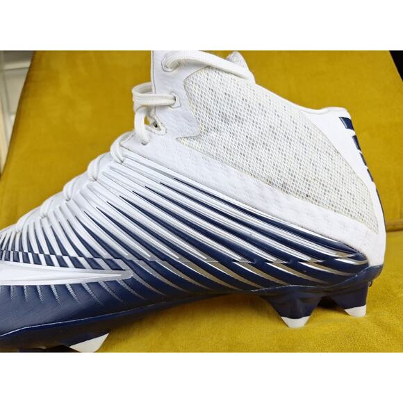 Nike Vapor VPR Football Cleats 847089-114 Men\'s》 SIZE 15《 Navy Blue / White main image 13